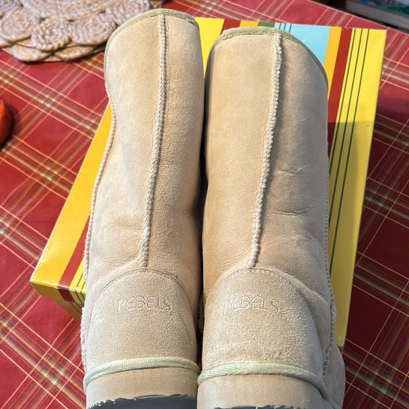 Rebels Tall Shaft Boots Size 10 New in Box Style Shadow  Color Sand Women’s NWT - Picture 3 of 11